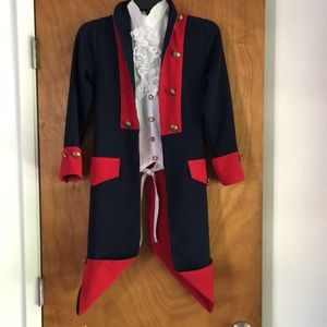 Revolutionary colonial soldier costume
